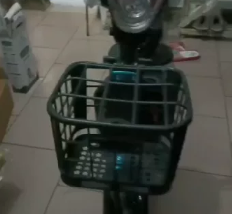 给老妈报旅行团抽奖中的，飞鸽牌的全新。 感...