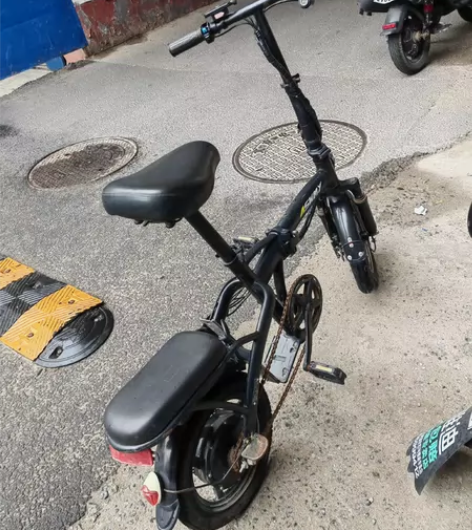 个人低价转让恩斯迈折叠电动自行车小型电车新...