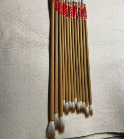 草帽崔专业工笔画狼毫兼毫勾线笔毛笔，崔星荣...