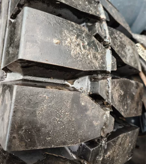 #aos4后视镜 国威磨标瑕疵实心胎 花纹...