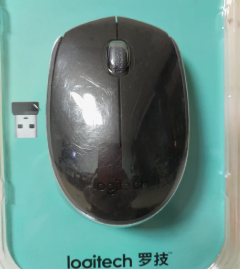 M171罗技logitech无线鼠标黑色+...