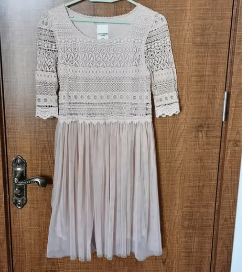 粉色七分袖 La chapelle 160...