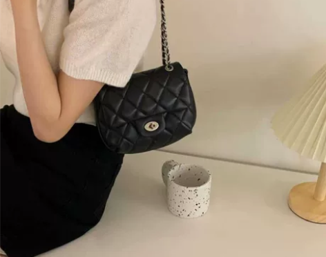 全新现货！mysa麦莎 2024新款菱格链...