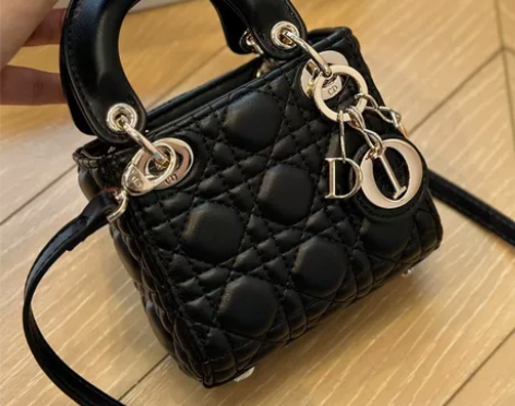 mini小三格戴妃包包女士迷你包单肩斜挎包...