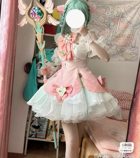 租/互借  七愚瑶时之祈愿 衣服m＋假发＋...