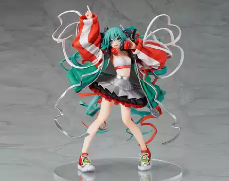 初音动漫泡面桌面车载女孩超可爱二次元机箱模...