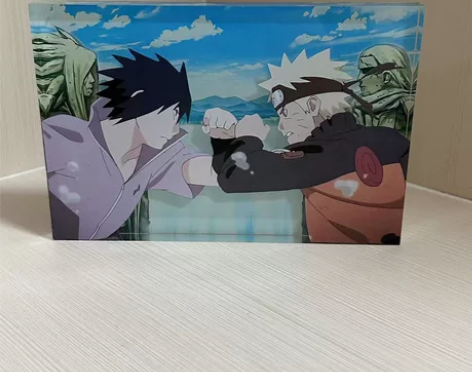 【火影忍者】佐助鸣人  亚克力砖 DIY优...