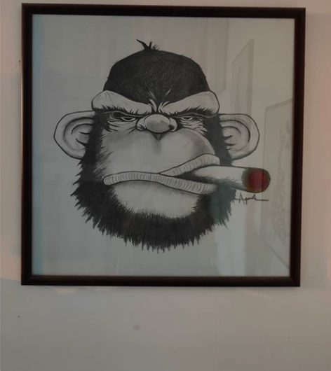 私人订制，挂画，素描画，现代装饰画，工艺画...