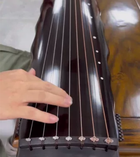 超低价转卖自用二手古琴 落霞式手工古琴专业...