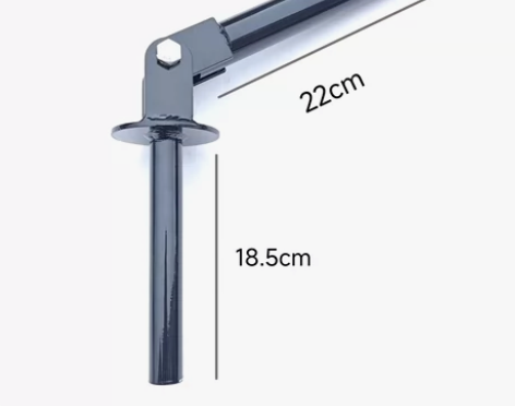 杠铃杆炮筒架V型把手核心硬拉背部力量训练健...