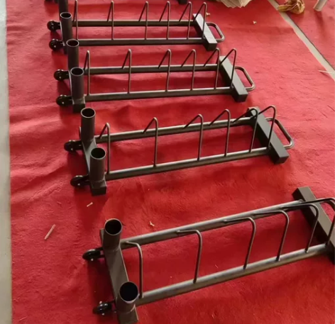 全新杠铃放置架，杠铃拖车，大号 收纳杠铃片...