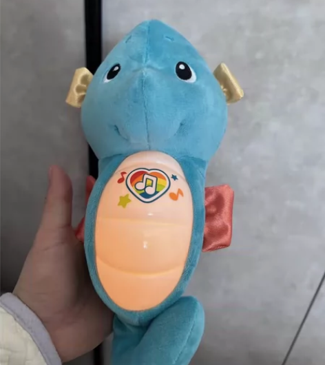 费雪声光安抚玩偶小海马 胎教 亲子早教音乐...