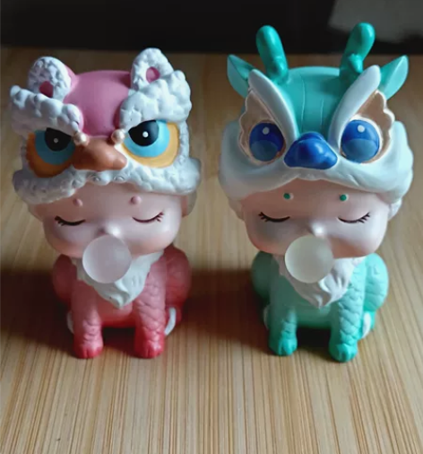 卡通小摆件一对 感兴趣的话点“我想要”和我...