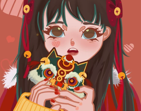 【限时特价】画头像甜酷风手绘头像定制手绘头...