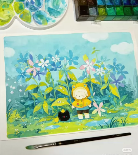 小可鲁贝洛斯 水彩系统班第14期2023?...