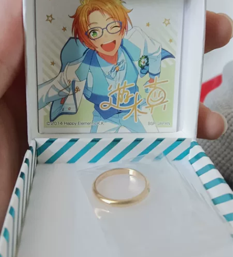 出es偶像梦幻祭 游木真 日服白西戒指 默...