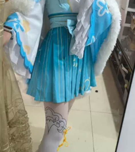 【出物】初兽猫s码德丽莎朔夜观星cos无毛...