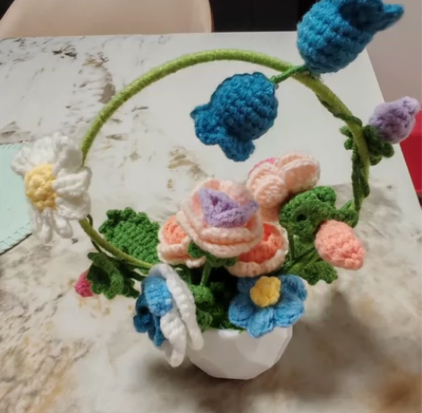 上新了，上新了！ 手工花篮编织，可以做办公...