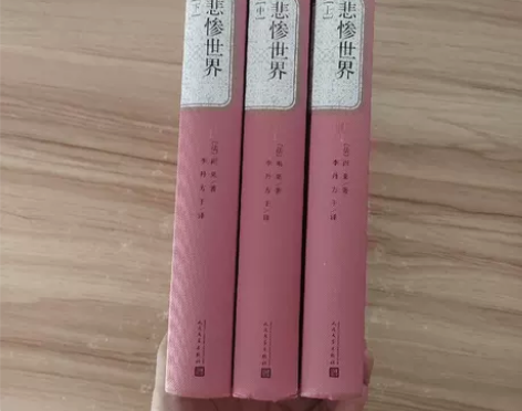正版二手 悲惨世界（上中下三册） 雨果 人...