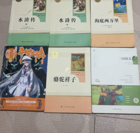 水浒传上下    海底两万里   三国演义...