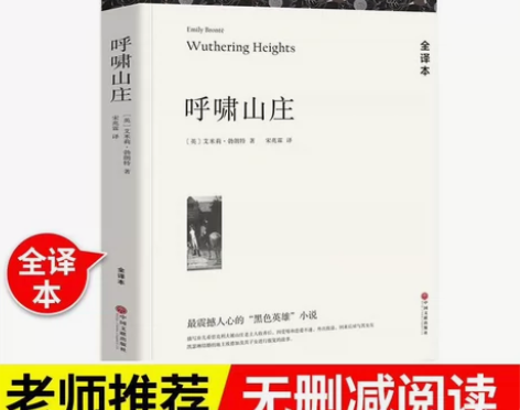 呼啸山庄原著勃朗特著无删减全译本中学青少年...