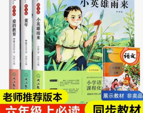 小英雄雨来六年级上册快乐读书吧必读课外书正...