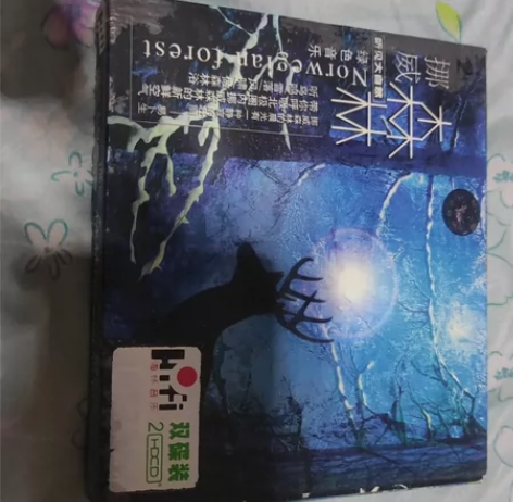 盒子有岁月侵蚀的痕迹但是。光碟完好无损。挪...