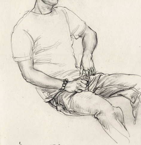 于小冬速写素描照片作品图片 共156张 发...