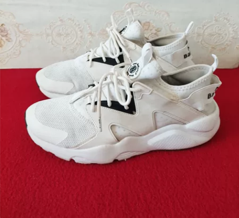 44码新百伦男鞋织物透气面系带跑步鞋运动鞋...