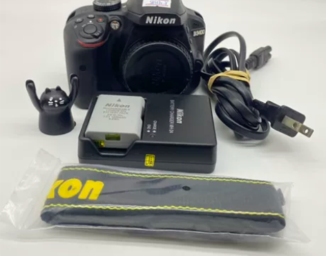 尼康 D3400 入门单反相机 正常使用痕...