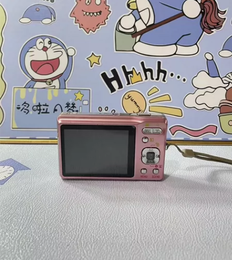 爱国者f100 樱花粉 配件齐全 功能正常...