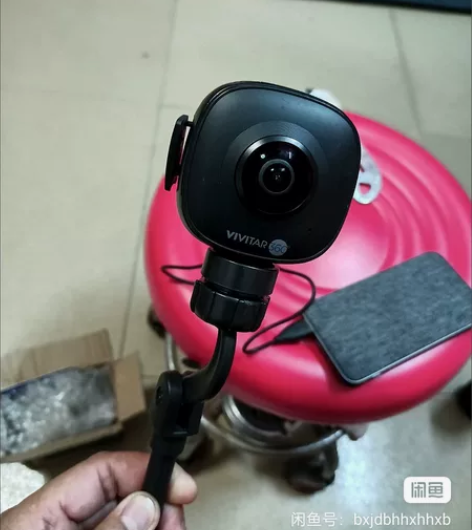 美国VIVITAR360全景相机4K双鱼眼...