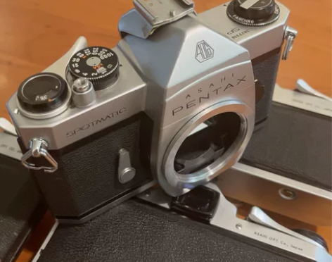 宾得sp+胶片相机+单机身+成色如图+取景...