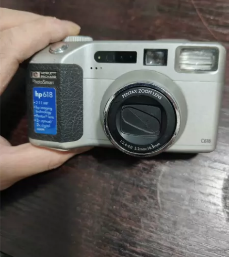 惠普C618复古CCD相机，送卡，所有功能...
