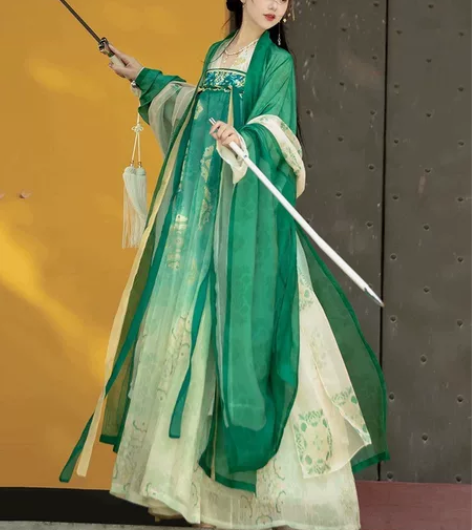 仙楚姬原创汉服女【惜颜公主】唐制齐胸襦裙大...