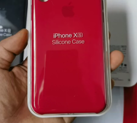 iPhoneXs专用官方原装正品硅胶保护壳...