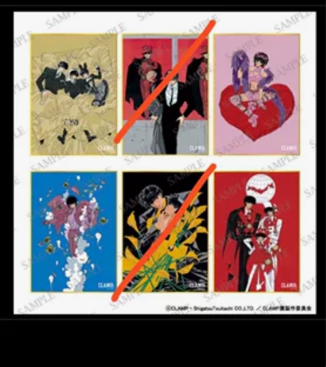 【国现】clamp展东京巴比伦色纸皇昴流星...