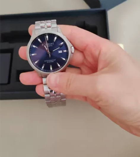 全新罗西尼男表手表腕表，机械表，带包装盒。...