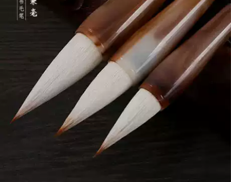 欧楷兼毫毛笔欧阳询书体文房四宝善琏湖笔中楷...