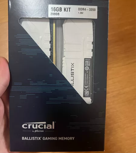 英睿达铂胜ddr4 套条（8g*2）16g...