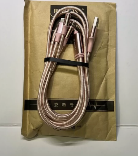 全新正品！罗马仕三合一数据线  包邮 通用...