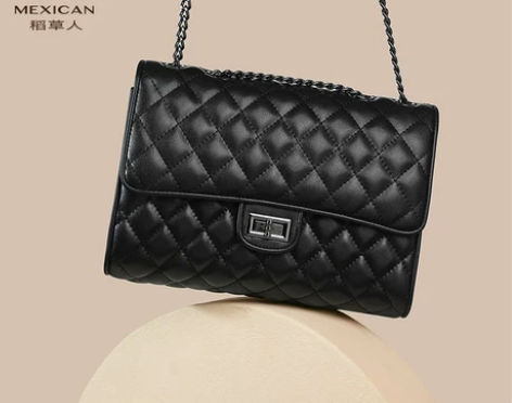 稻草人包包女时尚百搭真皮高级感腋下单肩包小...