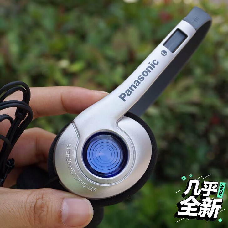 网红拍照神器古董耳机松下头戴耳机经典小巧便...