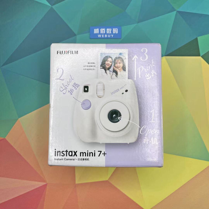 富士instax拍立得mini7+白色「暑...