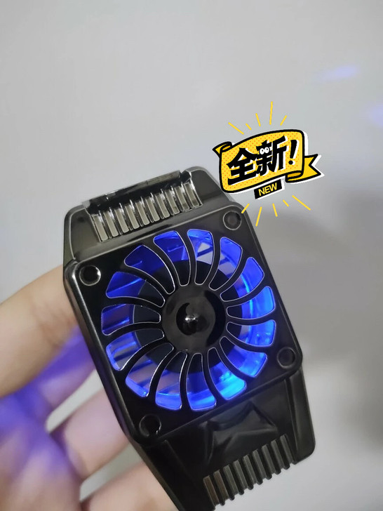 手机散热器黑鲨半导体降温神器水冷液冷风扇电...