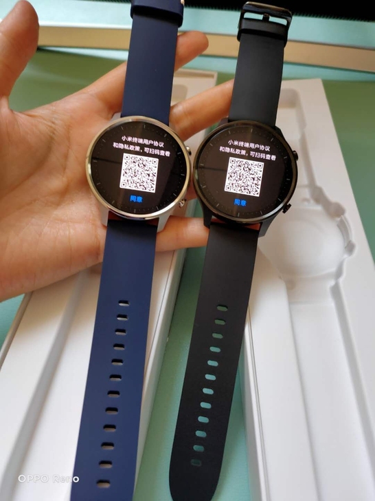 小米手表 color 运动手表典雅黑科技银