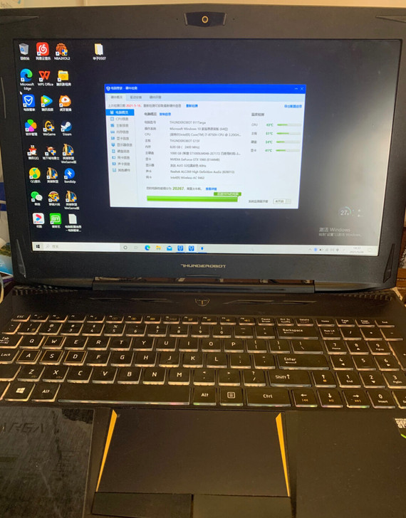 雷神911targa i7 八代 gtx1...