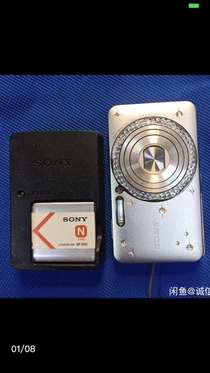 索尼DSC-W570D数码相机，实物图片成...