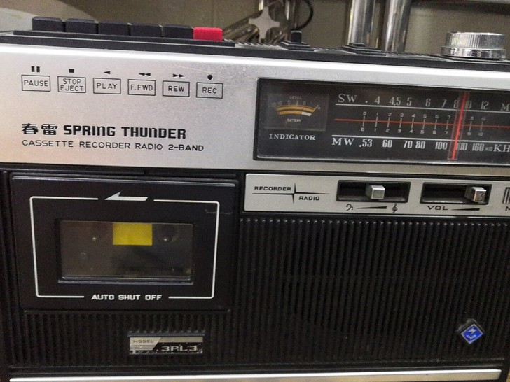 春雷二手收录机,功能全好。