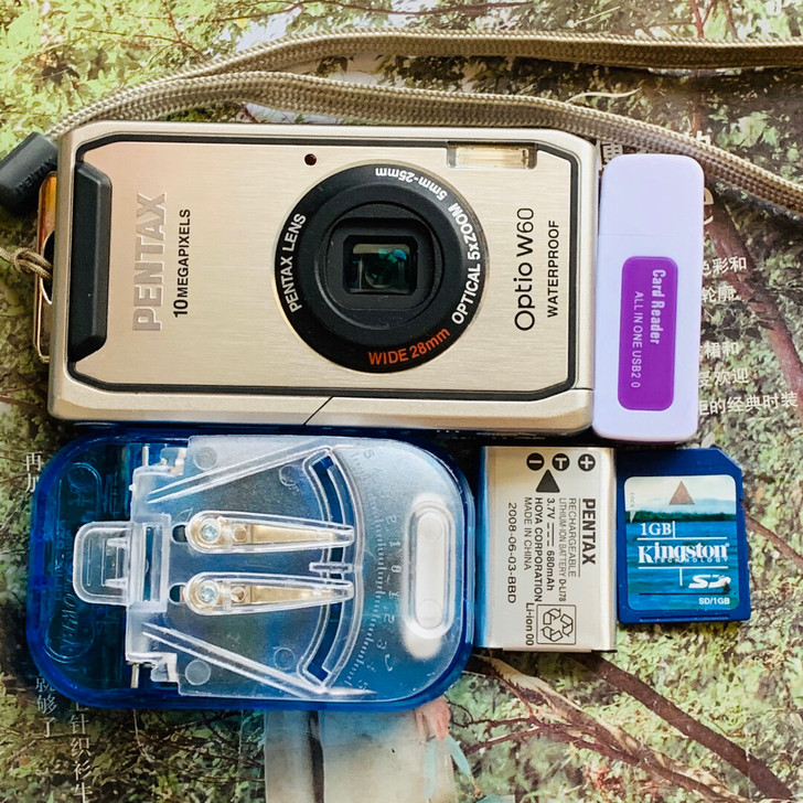 宾得W60 复古 CCD 卡片机 数码相机...